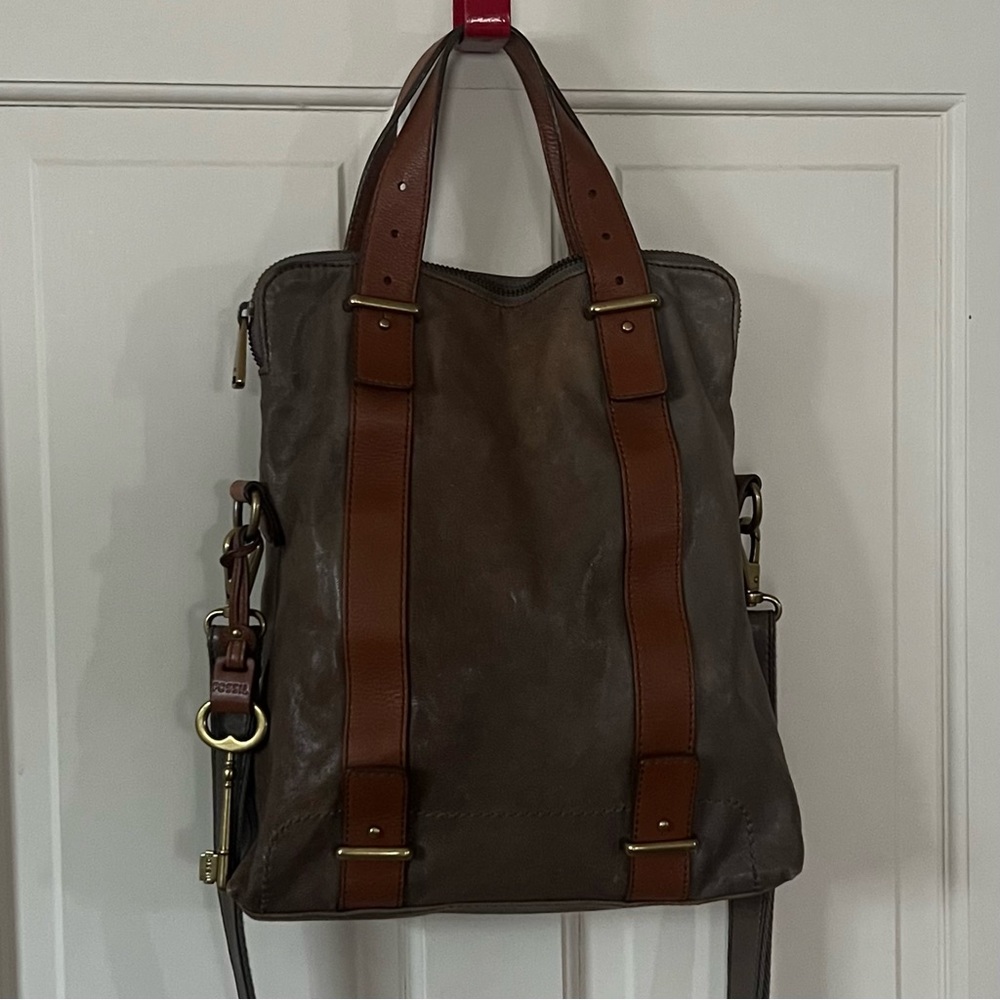 Fossil Mason Satchel With Matching Wallet. - image 3